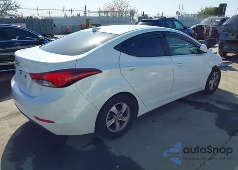 2015 Hyundai Elantra Se из США, поврежденный, VIN 5NPDH4AE2FH627953